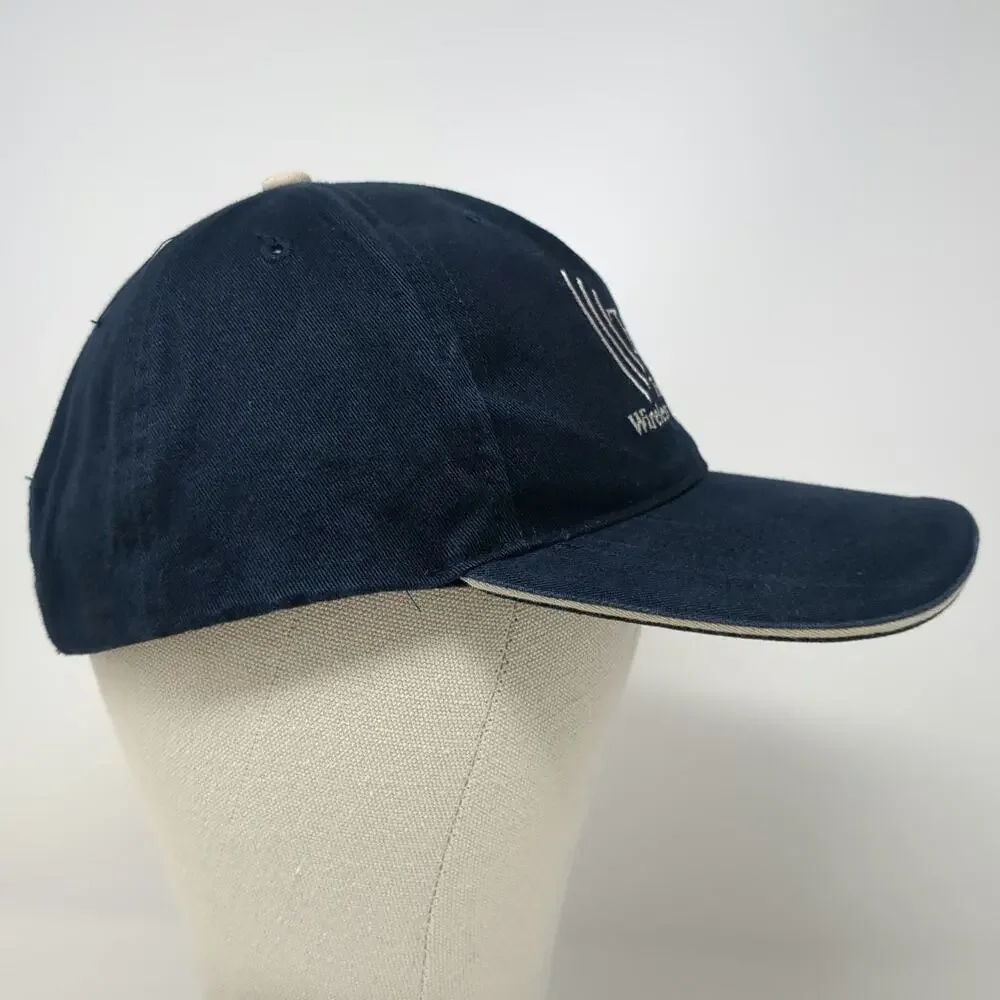 Pacific Headwear Blue Baseball Cap One Size FWI Telecom Wireless Installation